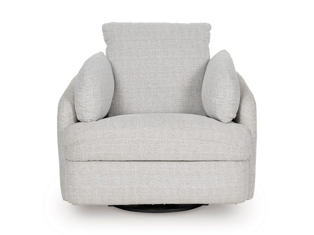 Alainmont Next-Gen Nuvella Swivel Power Recliner Stone