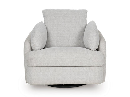 Alainmont Next-Gen Nuvella Swivel Power Recliner Stone
