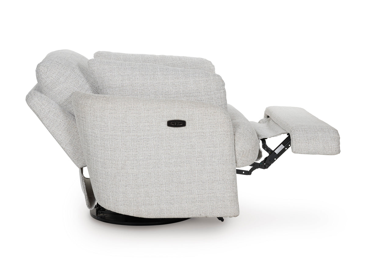 Alainmont Next-Gen Nuvella Swivel Power Recliner