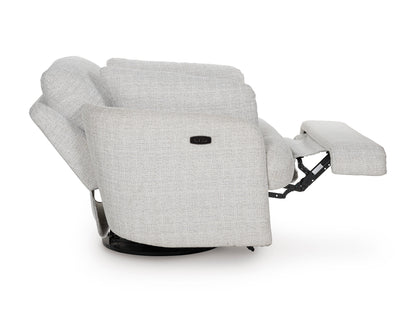 Alainmont Next-Gen Nuvella Swivel Power Recliner