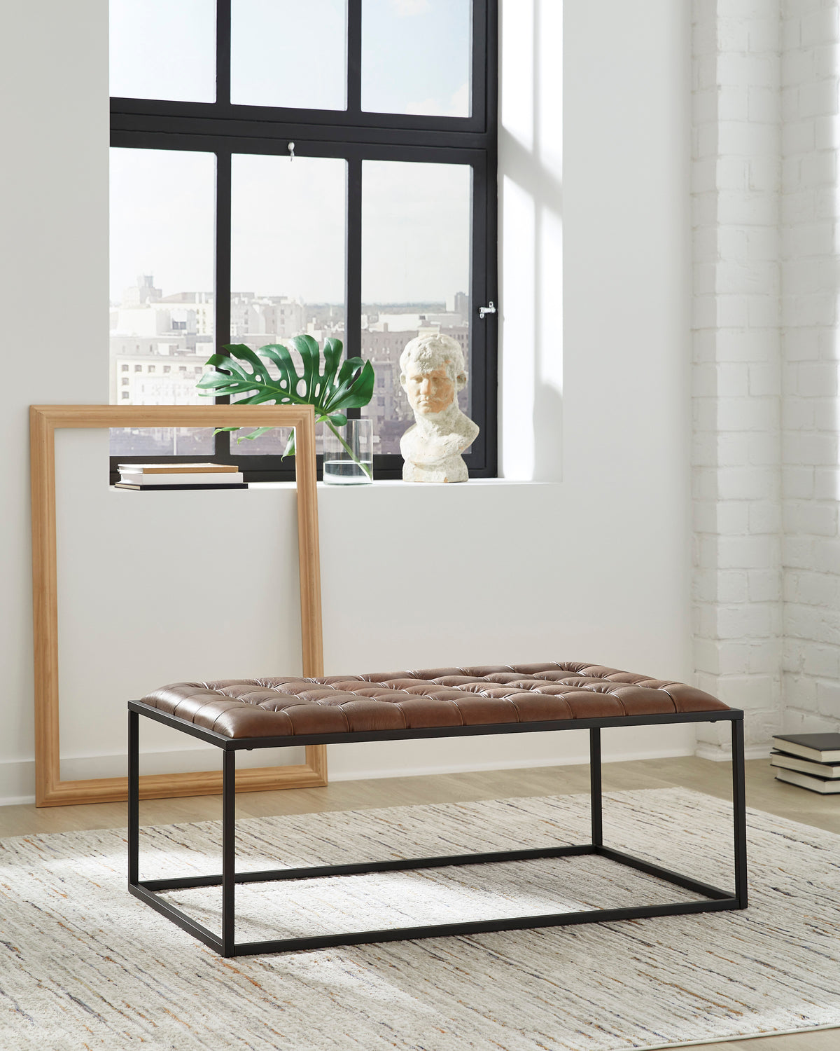Ashley Junsor Coffee Table Ottoman