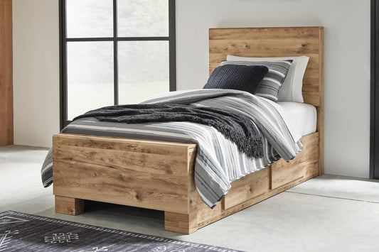 Hyanna Panel Bed with 2 Side Storage - alternate view