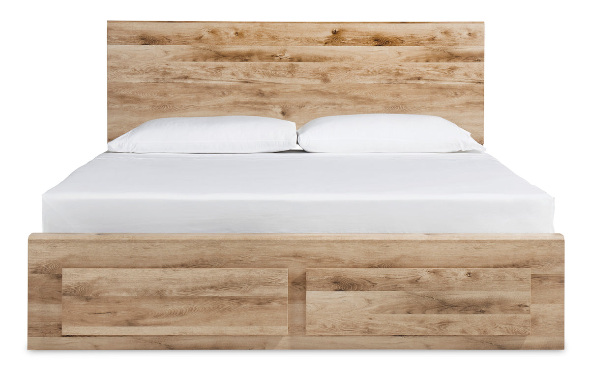 Hyanna Panel Storage Bed with 1 Under Bed Storage Drawer