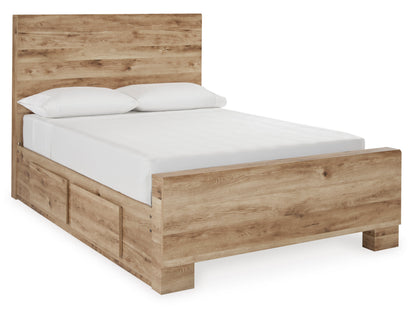 Hyanna Panel Bed with 2 Side Storage Full Double
