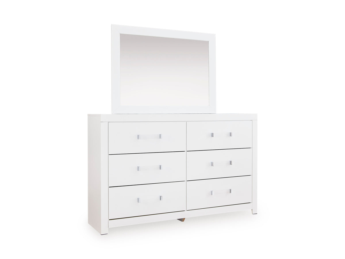 Ashley Raechalla Dresser and Mirror