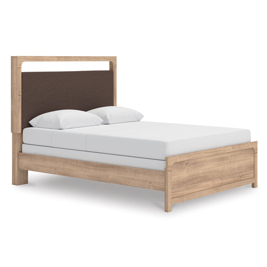 Hollymount Upholstered Panel Bed