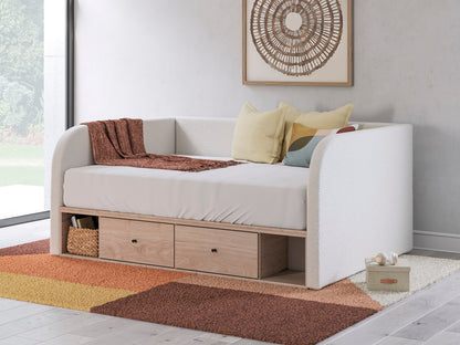 Shapella Upholstered Day Bed with Storage Full