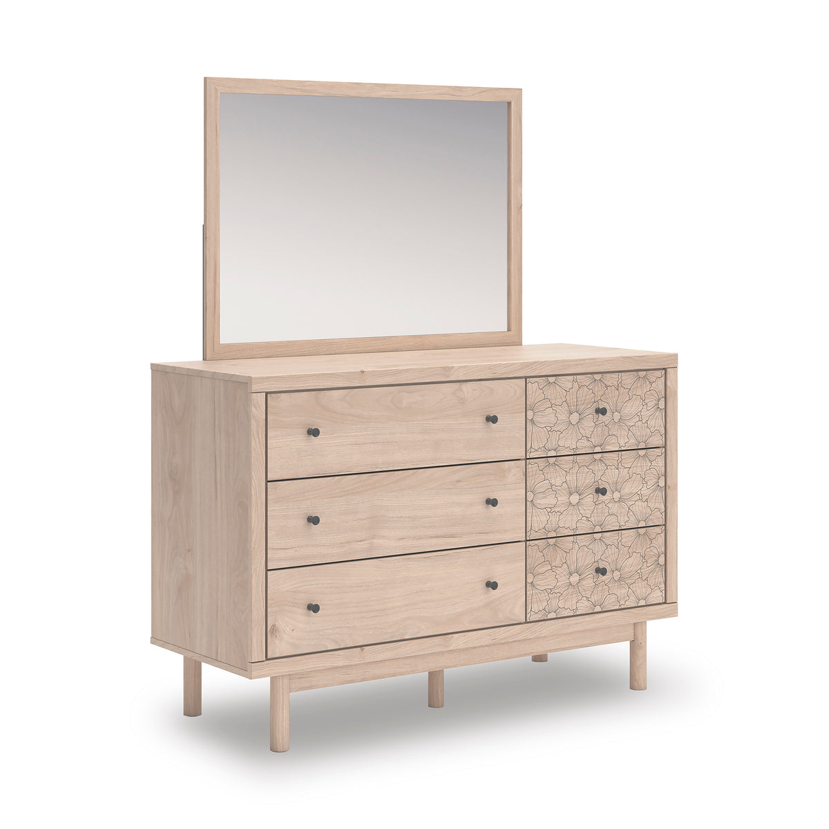 Shapella Dresser and Mirror