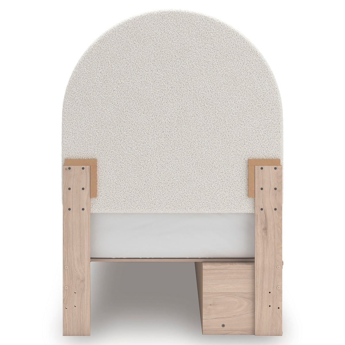 Shapella Upholstered Panel Bed with Storage