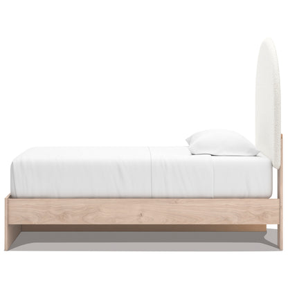 Shapella Upholstered Panel Bed with Storage