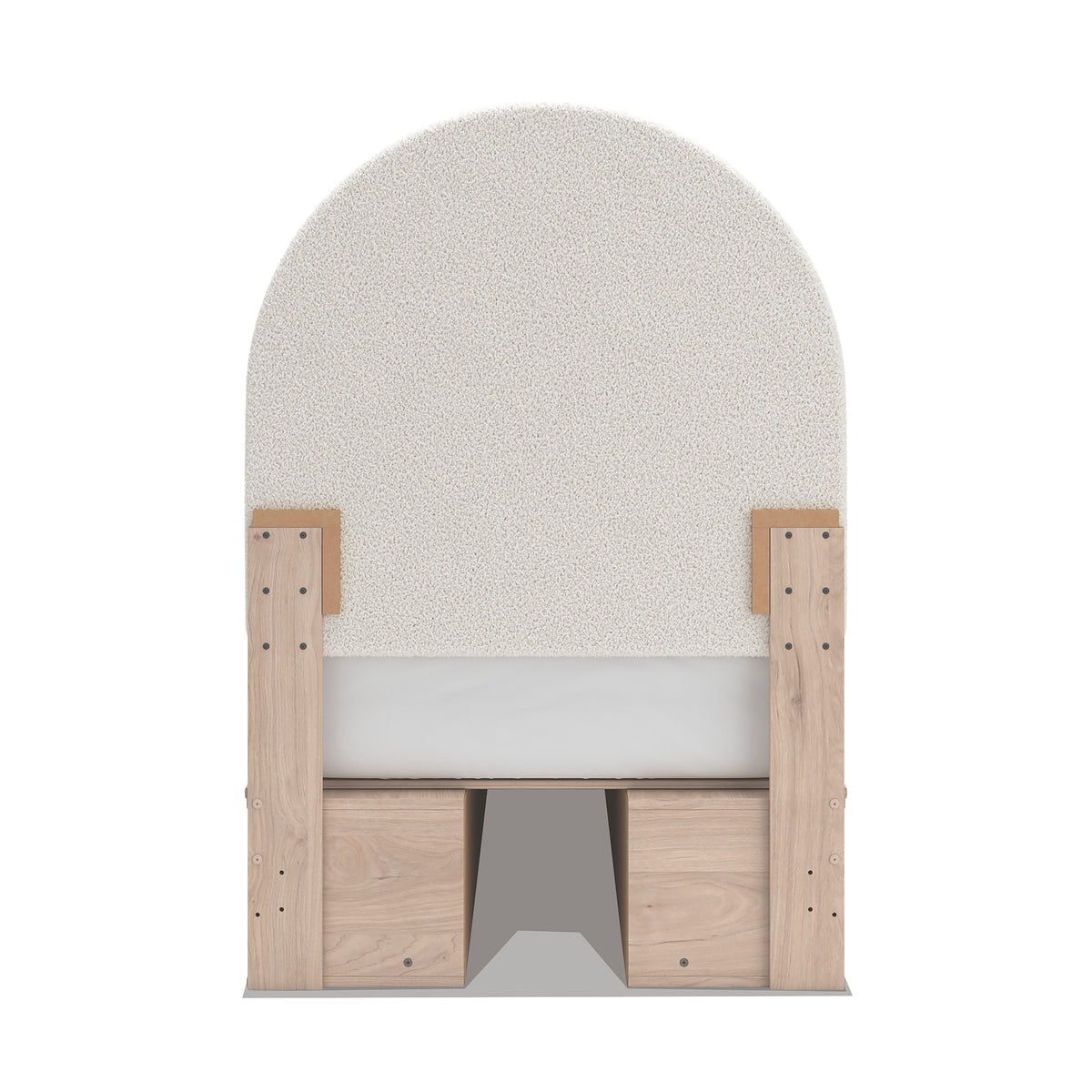 Shapella Upholstered Panel Bed with Double Storage