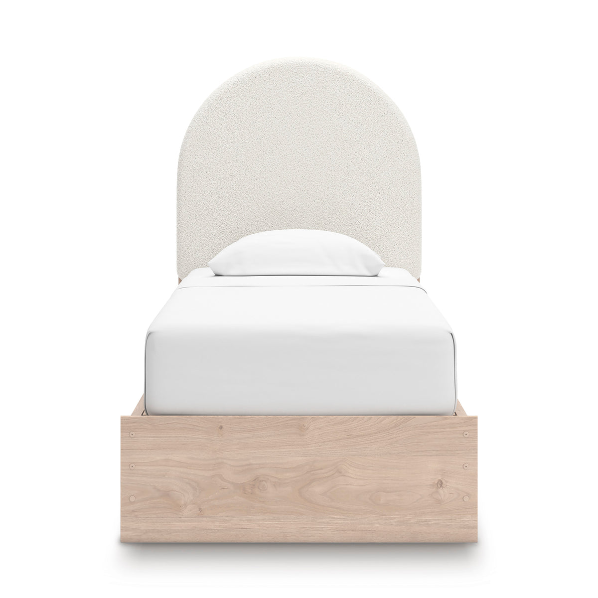 Shapella Upholstered Panel Bed with Double Storage