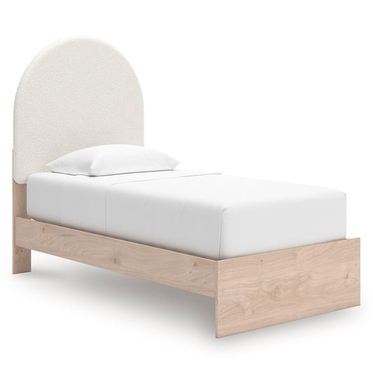 Shapella Upholstered Panel Bed Twin