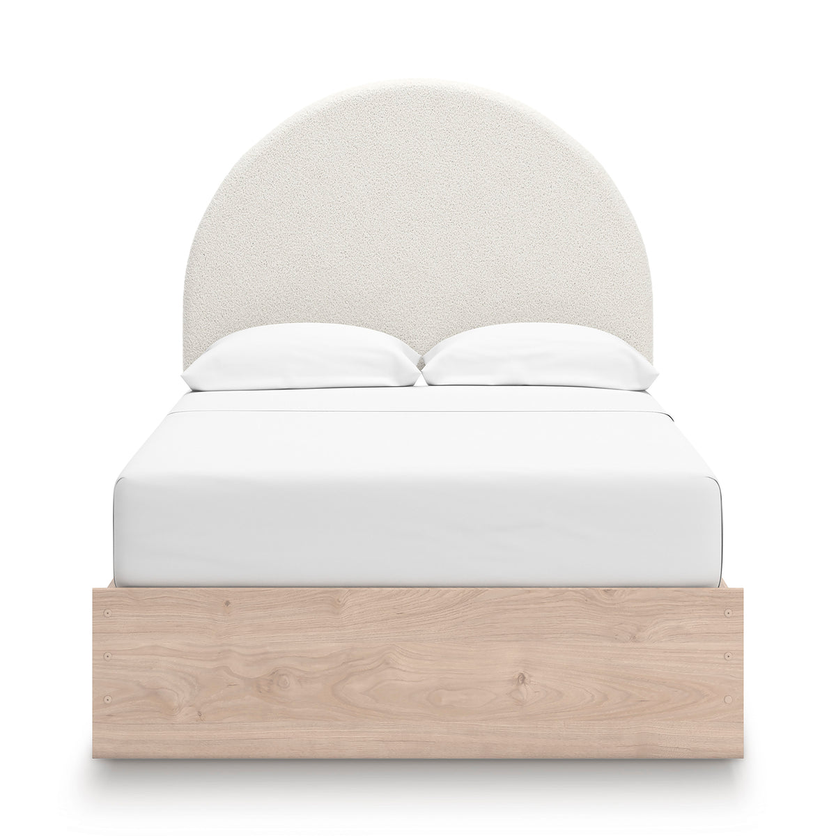 Shapella Upholstered Panel Bed with Double Storage
