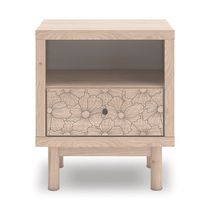 Shapella One Drawer Night Stand