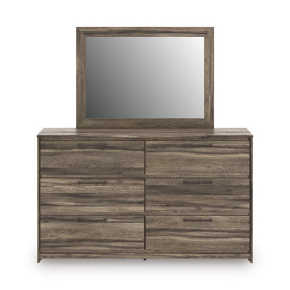 Baystorm Dresser And Mirror Brown