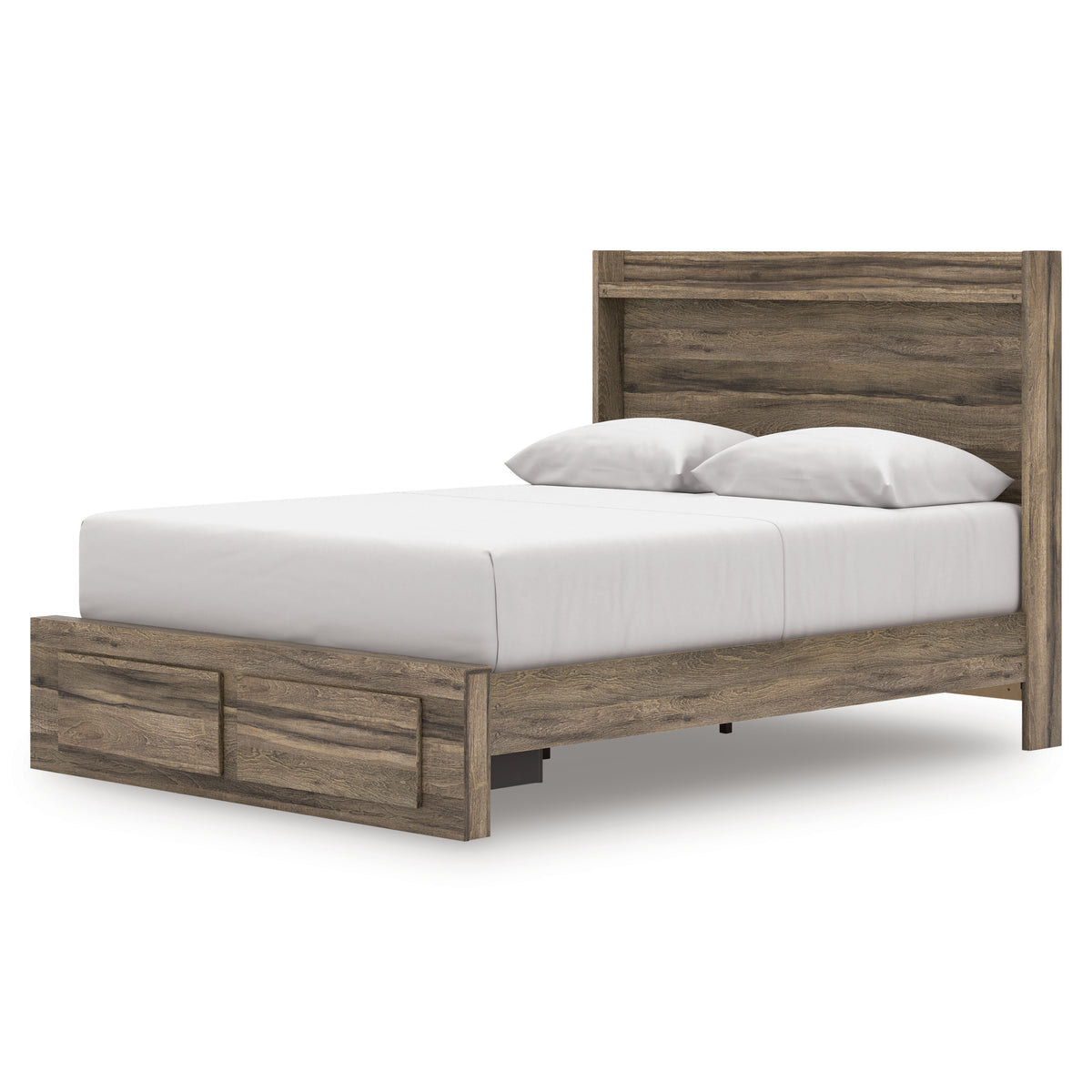 Baystorm Queen Panel Bed with 2 Storage Drawers