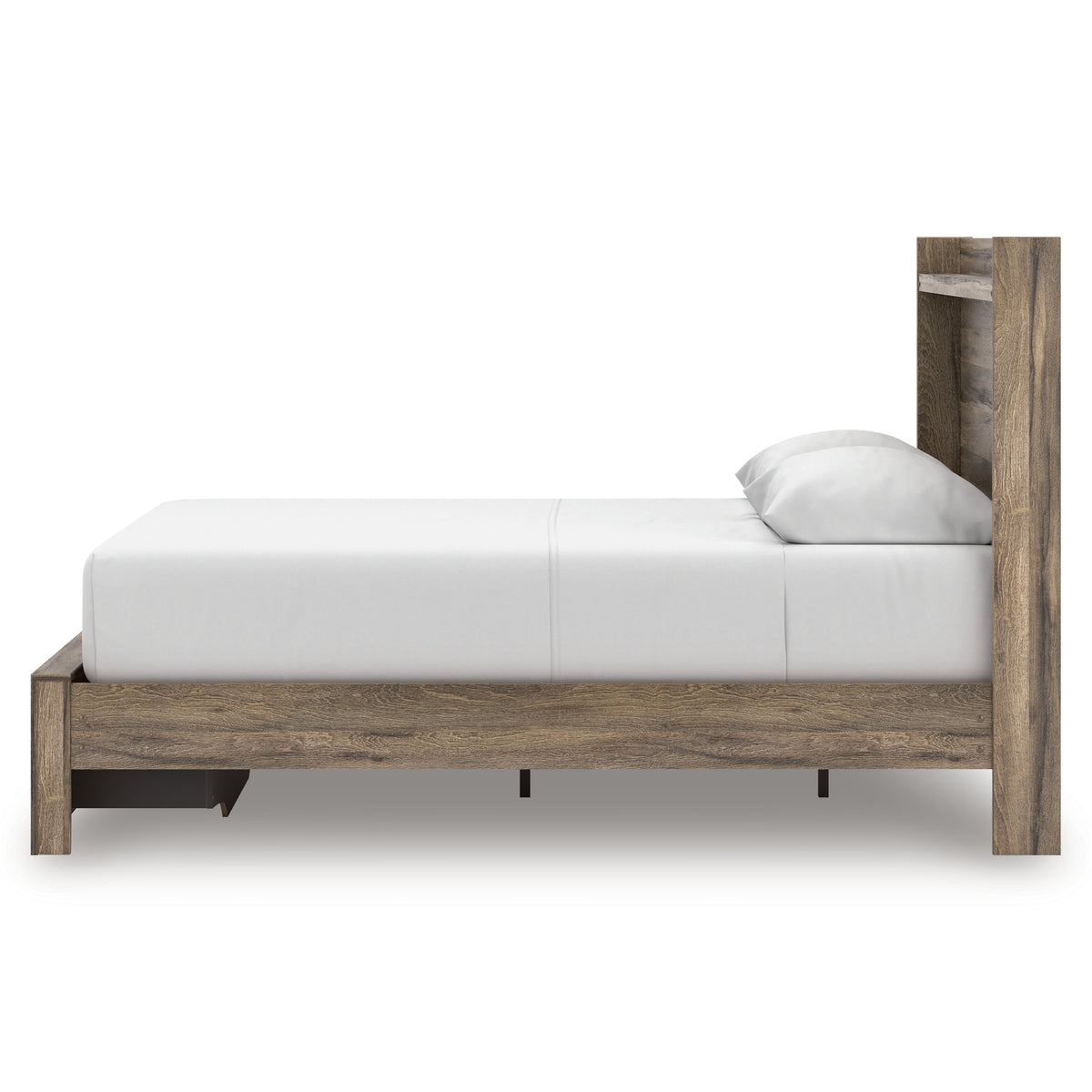 Baystorm Queen Panel Bed with 2 Storage Drawers