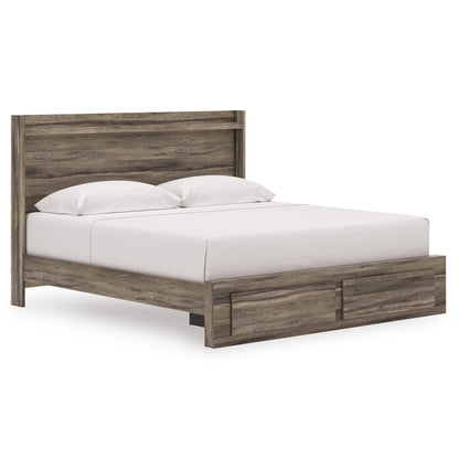 Baystorm King Panel Bed with 2 Storage Drawers