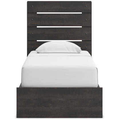 Delmorta Panel Storage Bed