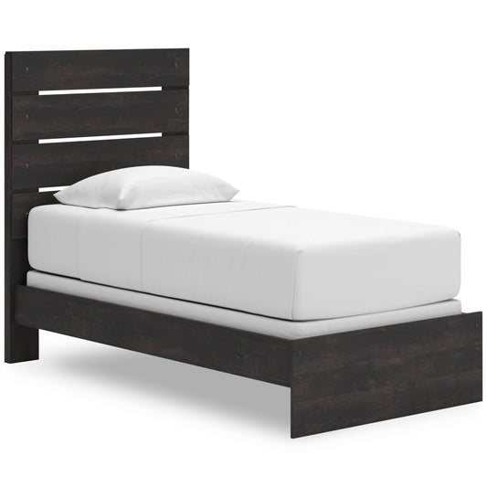 Delmorta Panel Bed Twin