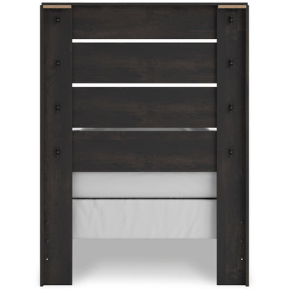 Delmorta Panel Bed
