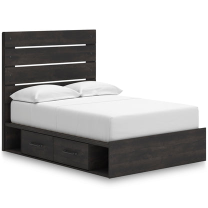 Delmorta Panel Storage Bed Full Double