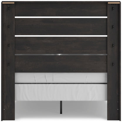 Delmorta Panel Bed