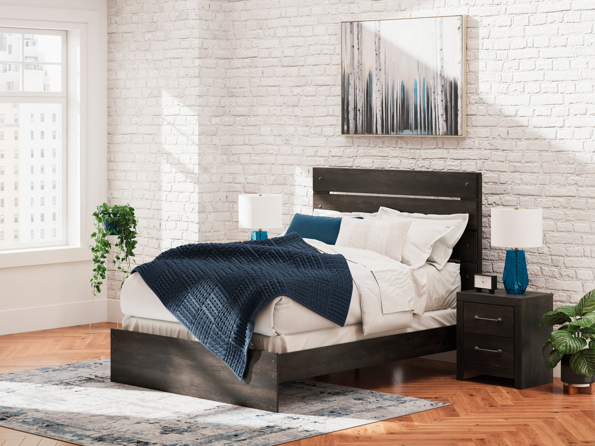 Delmorta Panel Bed