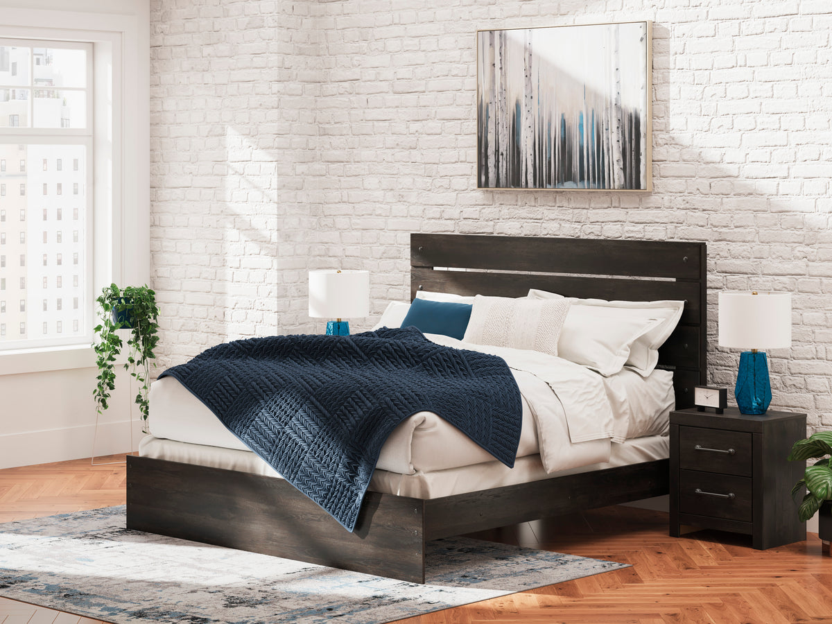Delmorta Panel Bed