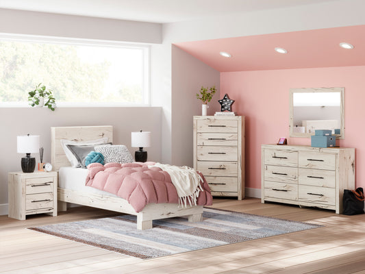 Lawroy 3-Piece Panel Bedroom Set Twin