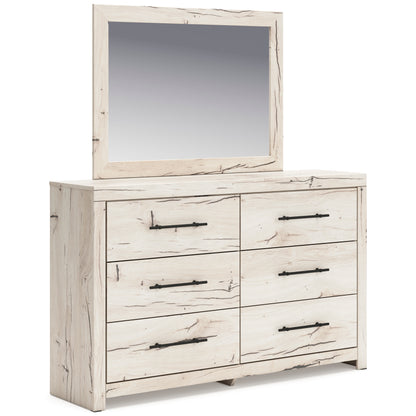 Lawroy Dresser and Mirror