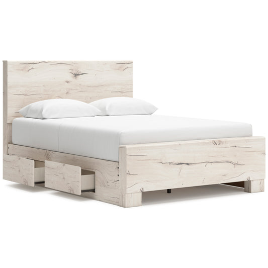 Lawroy Panel Bed with Double Side Storage - alternate view