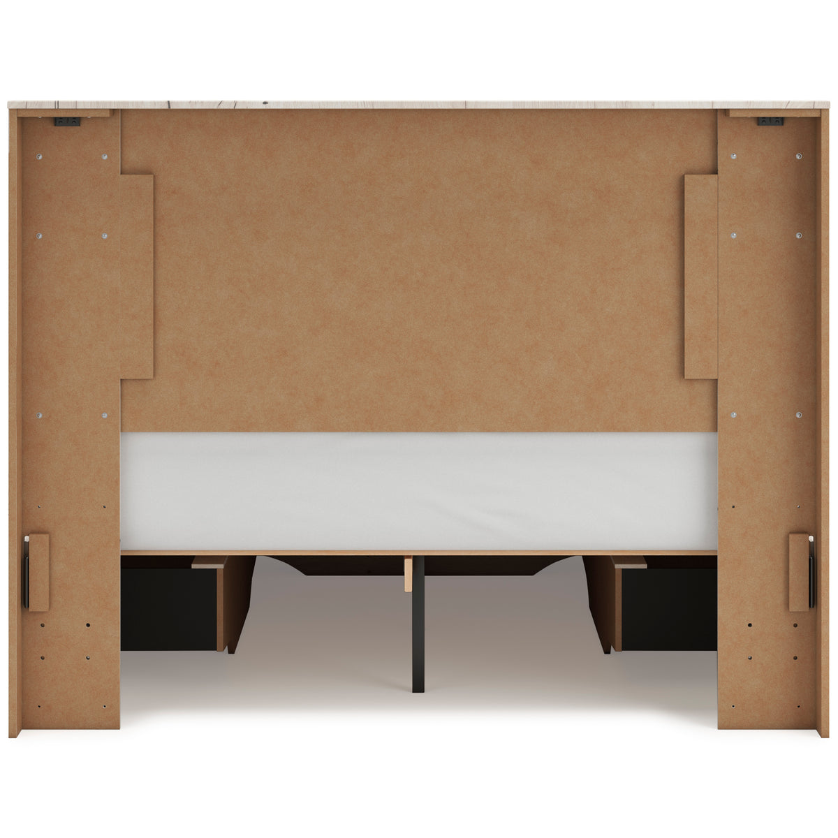 Ashley Lawroy Panel Six Drawer Storage Bed