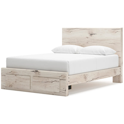 Ashley Lawroy Panel Two Drawer Storage Bed