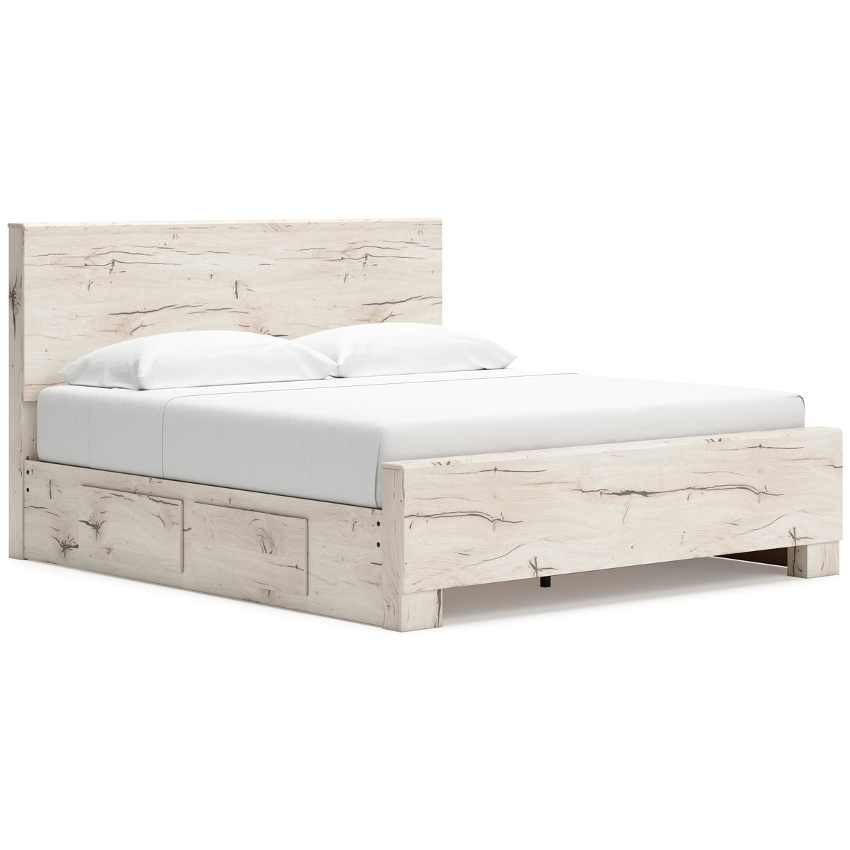 Lawroy Panel Bed with Double Side Storage