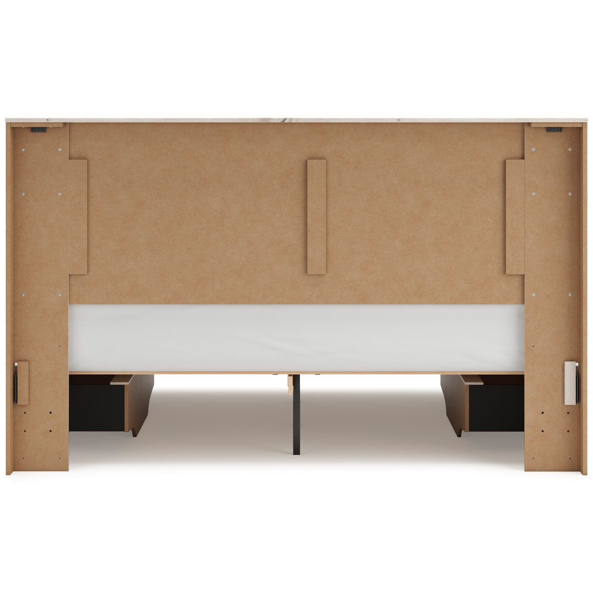 Lawroy Panel Bed with Double Side Storage
