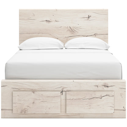 Ashley Lawroy Panel Six Drawer Storage Bed