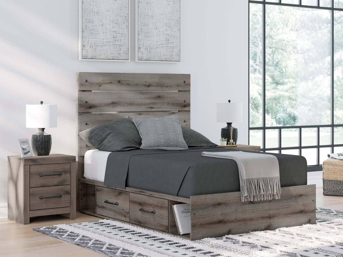 Urbanoore Panel Storage Bed