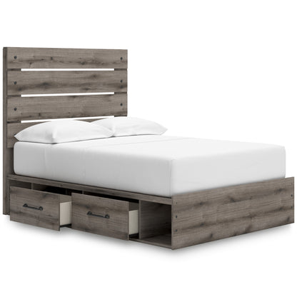 Urbanoore Panel Bed with Double Storage