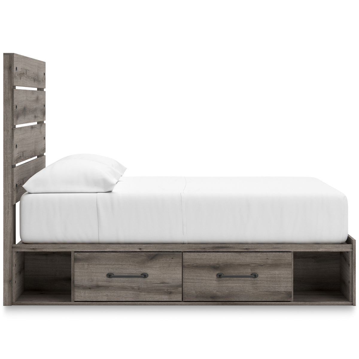 Urbanoore Panel Bed with Double Storage