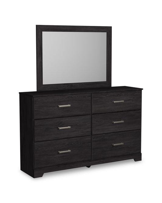 Belachime Dresser and Mirror - alternate view