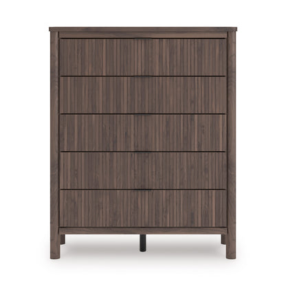 Cadmori Wide Chest of Drawers Brown