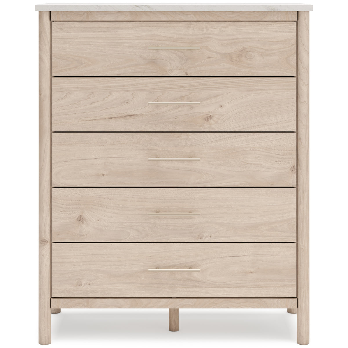 Cadmori Wide Chest of Drawers Natural Brown