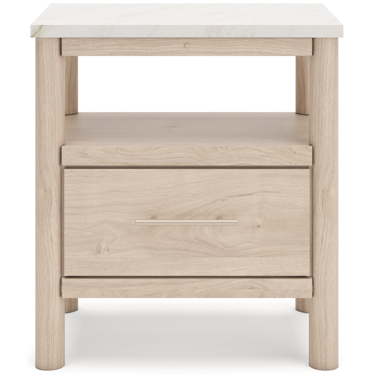 Cadmori Nightstand Natural Brown