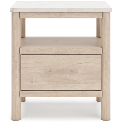 Cadmori Nightstand Natural Brown