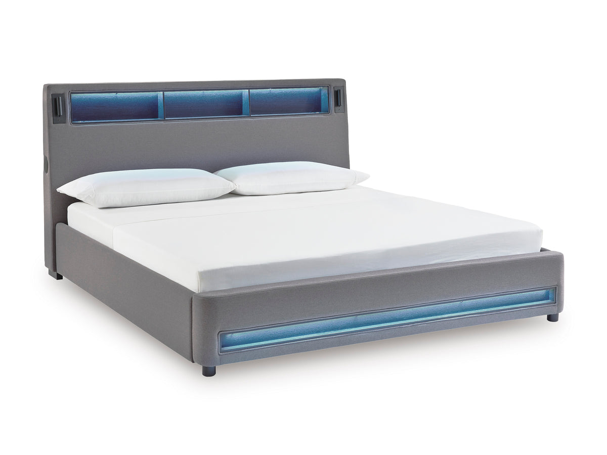 Cayberry Upholstered Bed California King