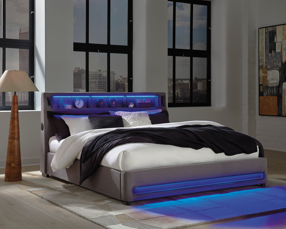 Cayberry Upholstered Bed