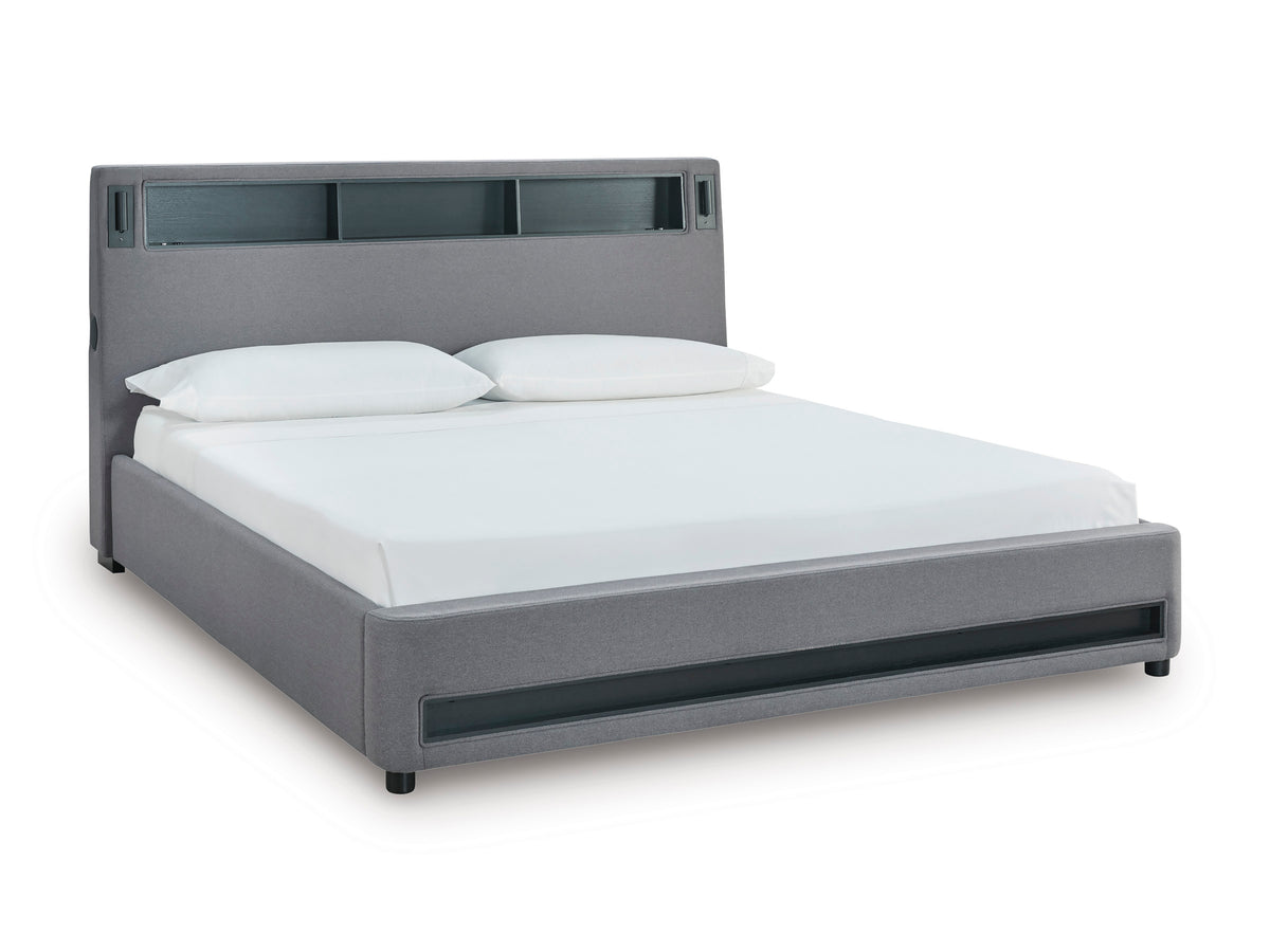 Cayberry Upholstered Bed