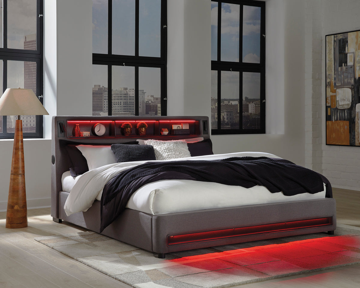 Cayberry Upholstered Bed